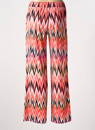 Pantalon large tissage popeline taille normale rouge BETTY BARCLAY femme