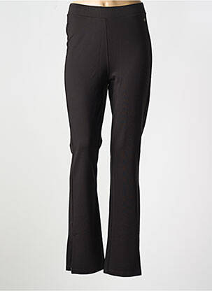 Pantalon flare stretch taille normale noir GARCIA femme