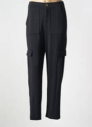 Pantalon cargo poches taille normale noir GARCIA femme