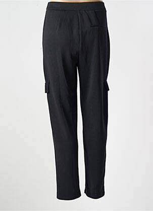 Pantalon cargo poches taille normale noir GARCIA femme