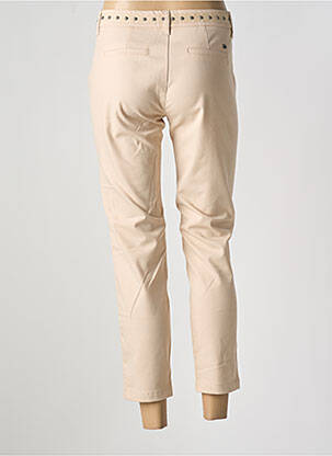 Pantalon 7/8 stretch taille normale beige FREEMAN T.PORTER femme