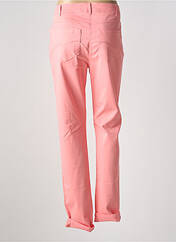 Pantalon slim rose PAUSE CAFE pour femme seconde vue