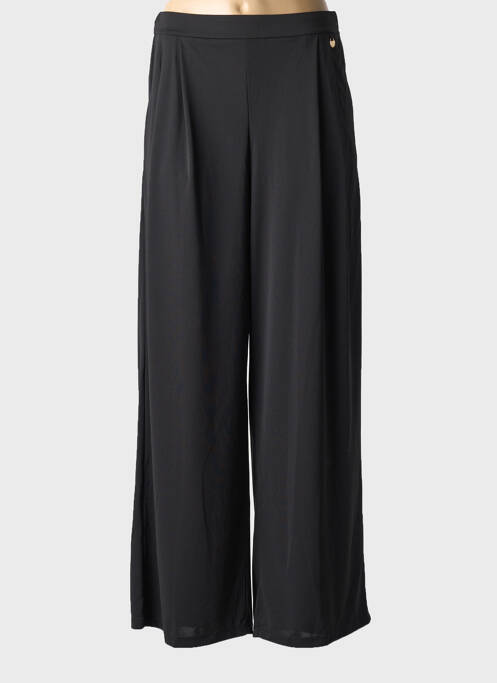Pantalon droit taille élastique taille normale noir LOLA CASADEMUNT femme