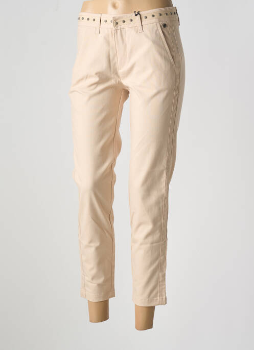 Pantalon 7/8 beige FREEMAN T.PORTER pour femme