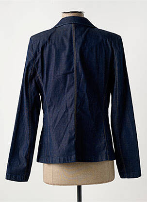 Blazer fausses poches bleu EVA KAYAN femme