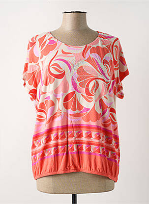 T-shirt imprimé fantaisie manches courtes rose BETTY BARCLAY femme