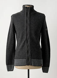 Veste casual manches longues gris TIMEZONE homme