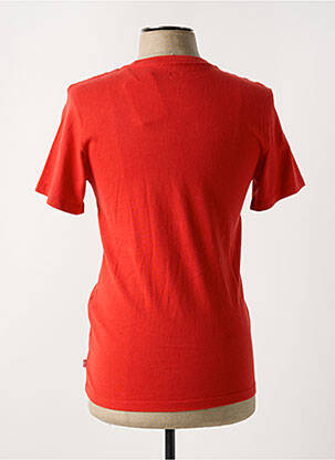 T-shirt broderie manches courtes rouge LEVI'S homme