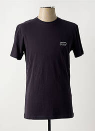 T-shirt broderie manches courtes noir OXBOW homme