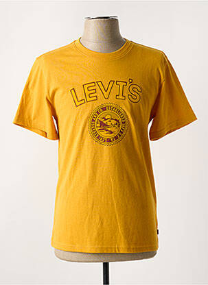 T-shirt coupe cintrée manches courtes jaune LEVI'S homme