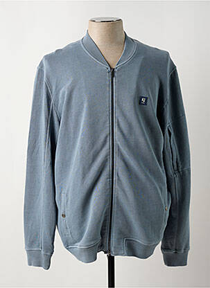 Veste casual fermeture zippée sur le devant bleu GARCIA femme