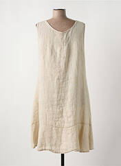 Robe mi-longue beige TALIA BENSON pour femme seconde vue