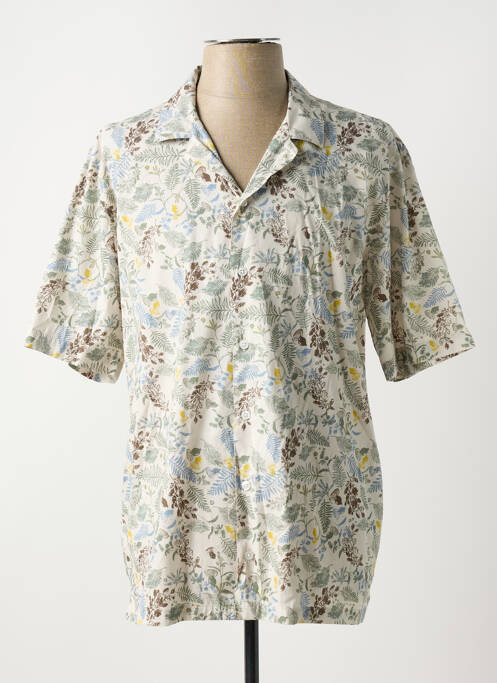 Chemise manches courtes vert MOS MOSH pour homme