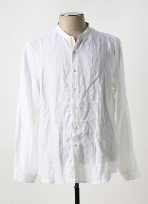 Chemise manches longues blanc WEBB&SCOTT pour homme