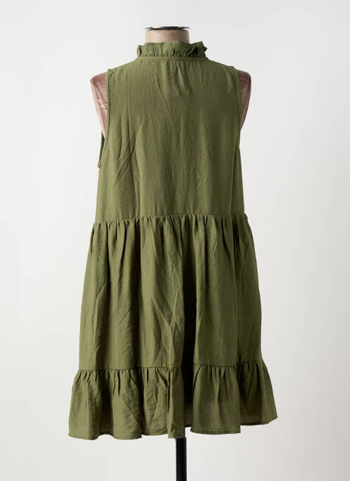 Robe courte vert Y'COO pour femme