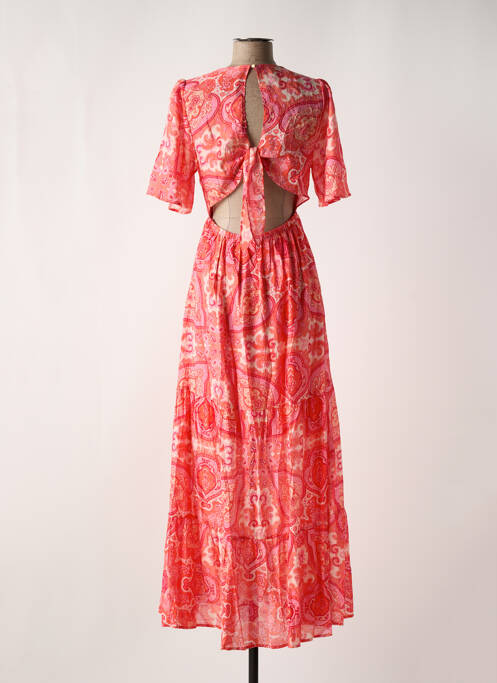 Robe longue rose Y'COO pour femme