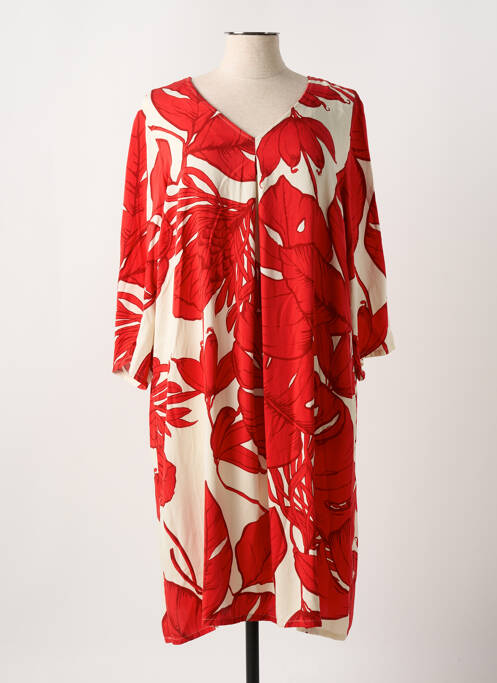 Robe mi-longue rouge BETTY BARCLAY pour femme