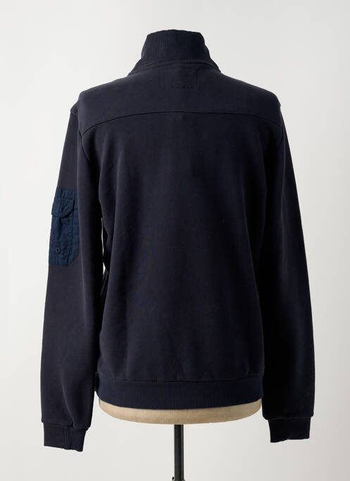 Sweat-shirt bleu TIMEZONE pour homme