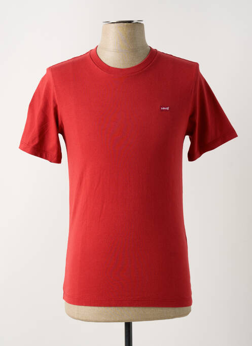 T-shirt rouge LEVIS pour homme