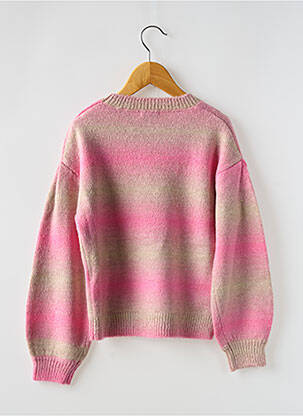 Pull resserrée sur le bas manches longues rose MAYORAL fille