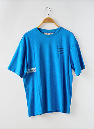 T-shirt coupe droite manches courtes bleu GARCIA garcon