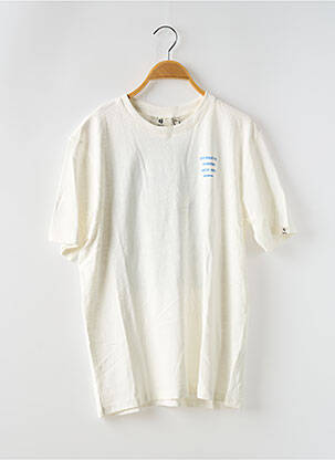 T-shirt coupe droite manches courtes blanc GARCIA garcon