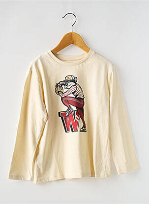 Top manches longues manches longues beige MAYORAL fille