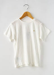 T-shirt coupe droite manches courtes blanc MAYORAL garcon