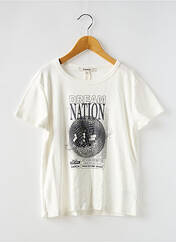 T-shirt blanc GARCIA pour fille seconde vue