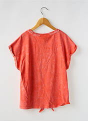 T-shirt orange GARCIA pour fille seconde vue