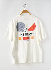 T-shirt blanc GARCIA pour garçon seconde vue