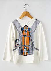 T-shirt blanc MAYORAL pour garçon seconde vue