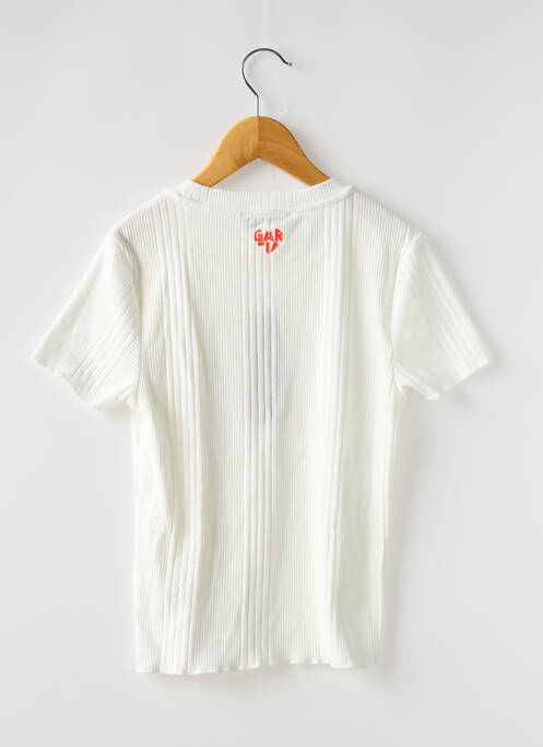 T-shirt blanc GARCIA pour fille