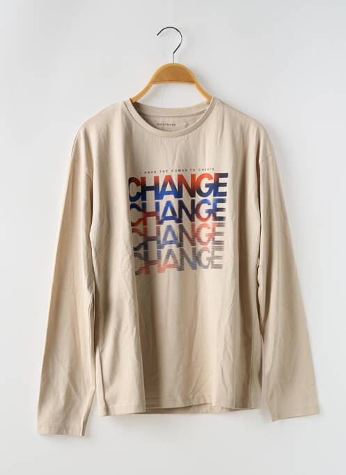 T-shirt beige NUKUTAVAKE pour garçon