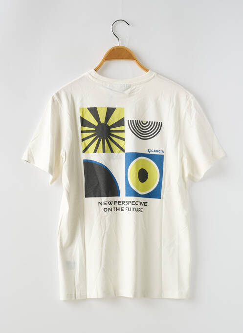T-shirt blanc GARCIA pour garçon
