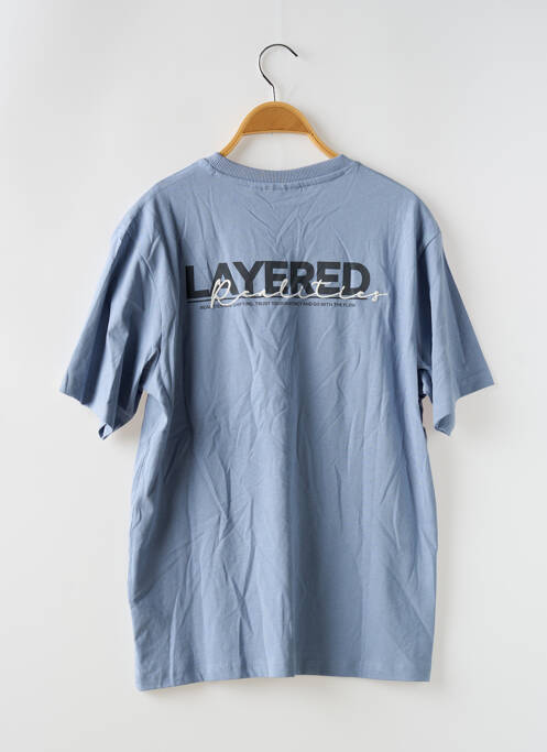 T-shirt bleu GARCIA pour garçon