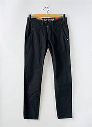 Pantalon chino stretch taille normale bleu TIMEZONE homme