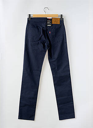 Pantalon slim stretch taille normale bleu LEVIS homme