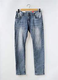 Jeans coupe slim stretch taille normale bleu TIMEZONE homme