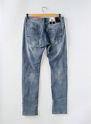 Jeans coupe slim stretch taille normale bleu TIMEZONE homme