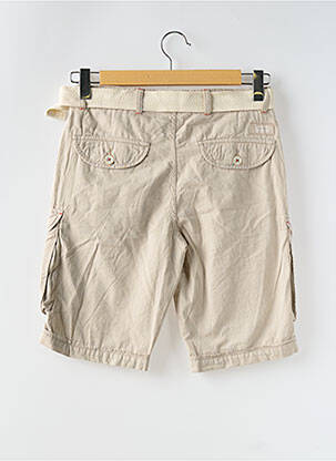 Bermuda tissage popeline taille normale beige OXBOW homme