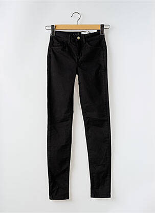 Pantalon slim tissage popeline taille normale noir LIU JO femme