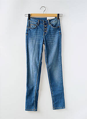 Jeans coupe slim stretch taille normale bleu LIU JO femme