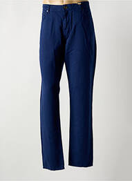 Pantalon droit taille normale taille normale bleu MCS homme