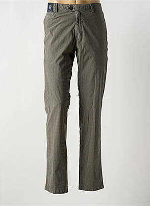 Pantalon chino stretch taille normale vert TRAFFIC homme