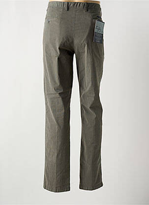 Pantalon chino stretch taille normale vert TRAFFIC homme