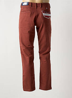 Pantalon chino stretch taille normale rouge SERGE BLANCO homme