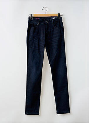 Jeans coupe slim stretch taille normale bleu SERGE BLANCO femme