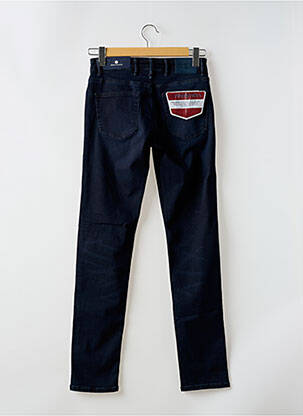 Jeans coupe slim stretch taille normale bleu SERGE BLANCO femme