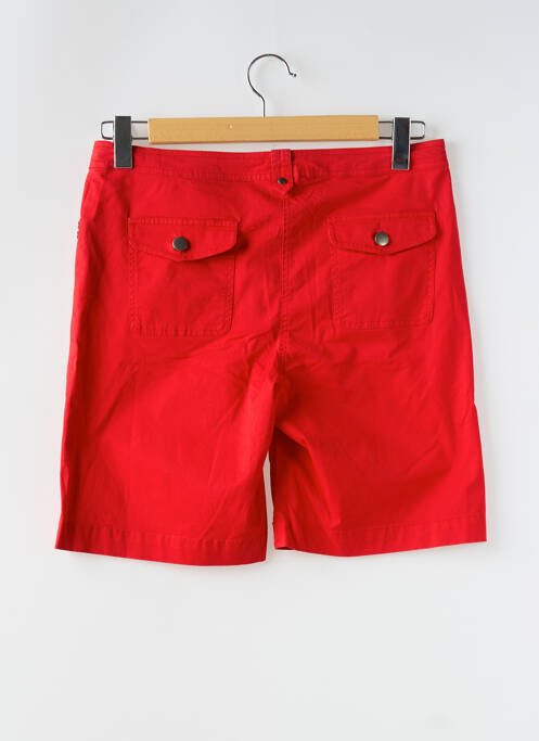 Bermuda rouge FELINO pour femme